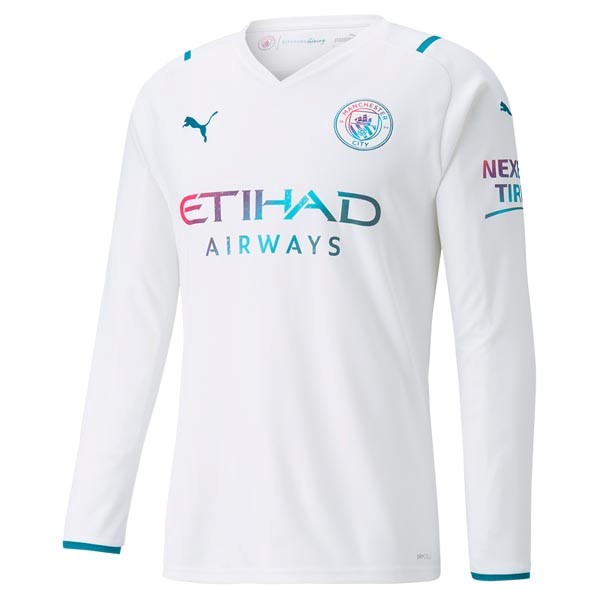 Tailandia Camiseta Manchester City 2nd ML 2021-2022